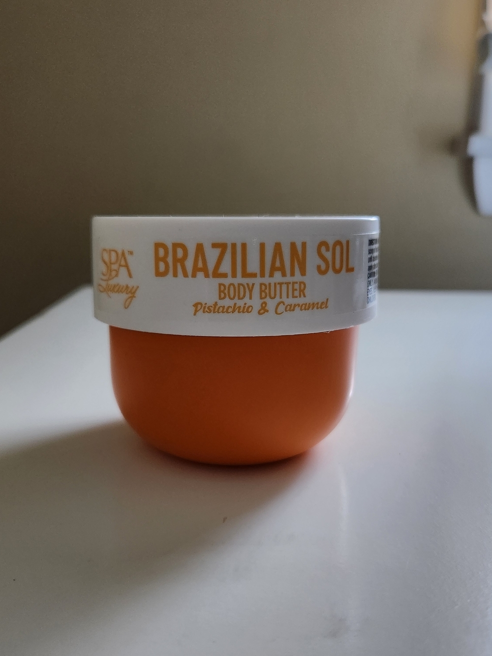 Pistachio & Caramel Body Butter - Orange